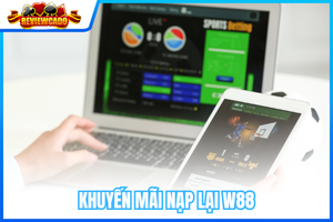 Khuyến Mãi Nạp Lại W88 – SABA/BTi/XJ Thể Thao Thưởng Tới 10% Hàng Ngày