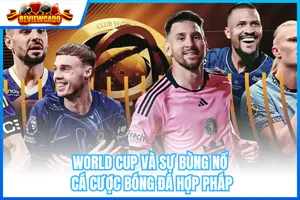 World Cup Và Sự Bùng Nổ Cá Cược Bóng Đá Hợp Pháp